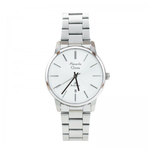 Alexandre Christie AC 1030 Silver White Lady Steel LDBSSSL